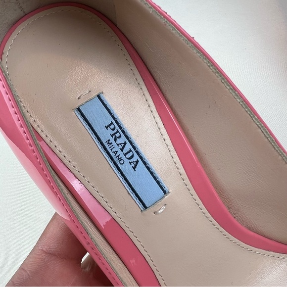 NEW Prada Pink Pointed-Toe 100 Pumps, Size-39 EU - Picture 4 of 16